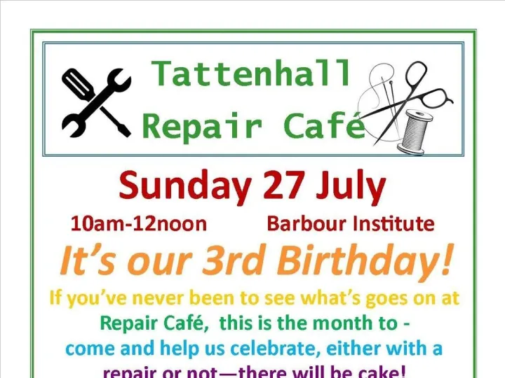 Repair Cafe July 2025
