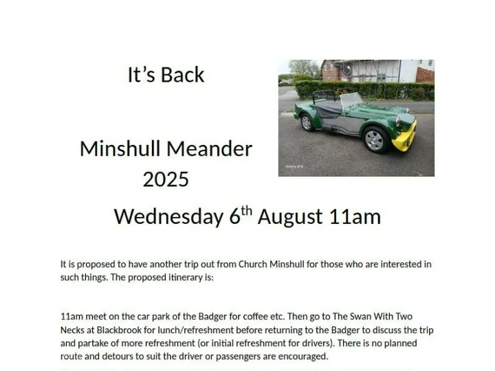 Minshull Meander 2025