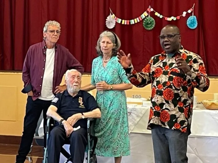 Rev George and Frank