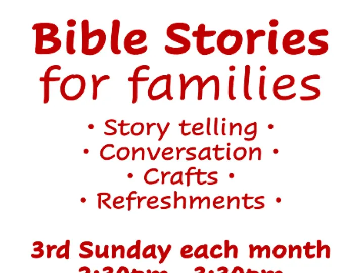 Bible stories for families at BA