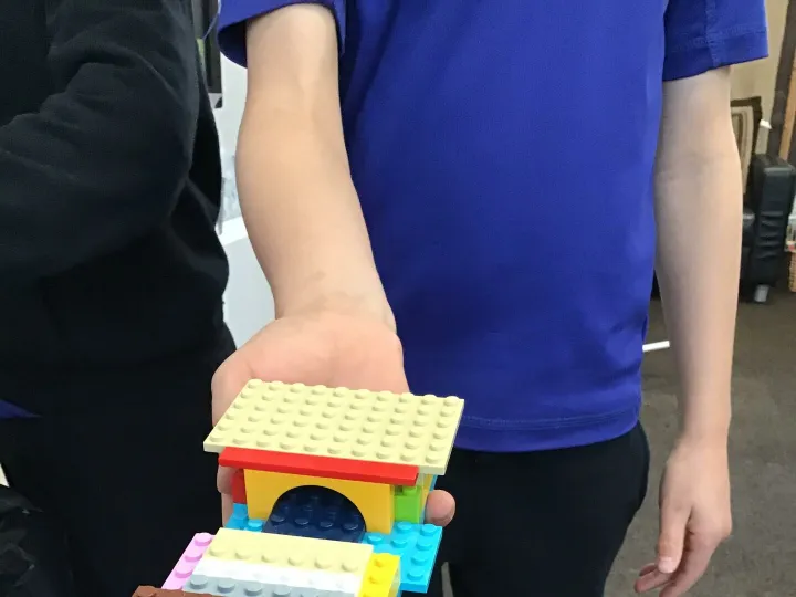 Roman Baths made in Lego