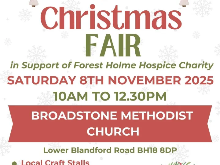 2025 11 08 – Bst Christmas Fair Poster