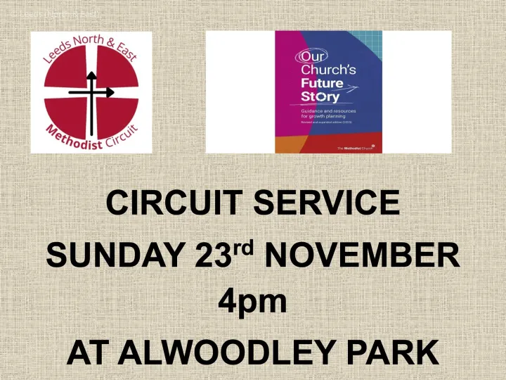 Circuit Service Poster November 2025