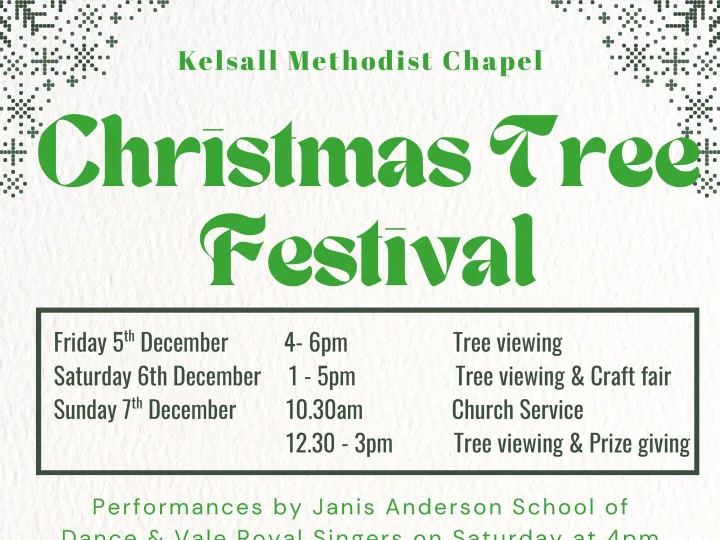 Kelsall Christmas Tree Festival