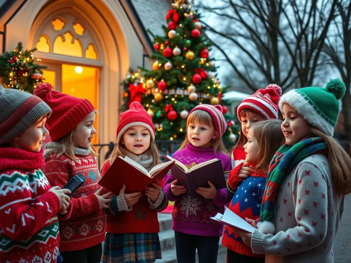 Carols round the tree