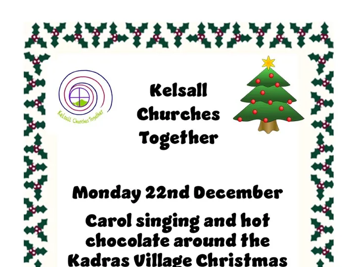 Carol Singing Poster