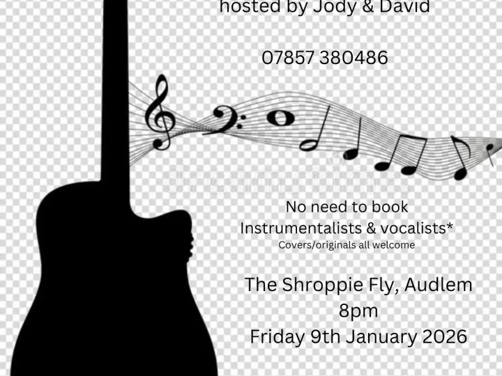 Shroppie Open Mic Jan 2026