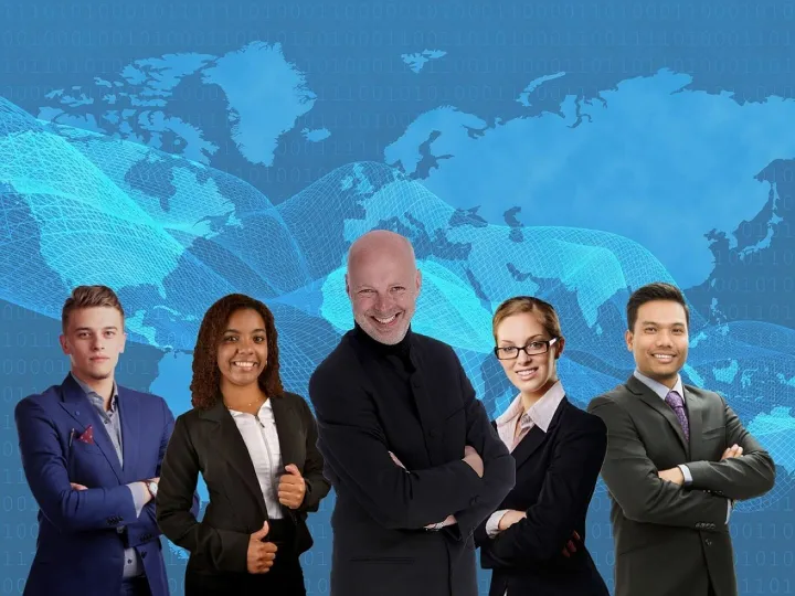 Team, boss, staff, business, leader, diversity, te