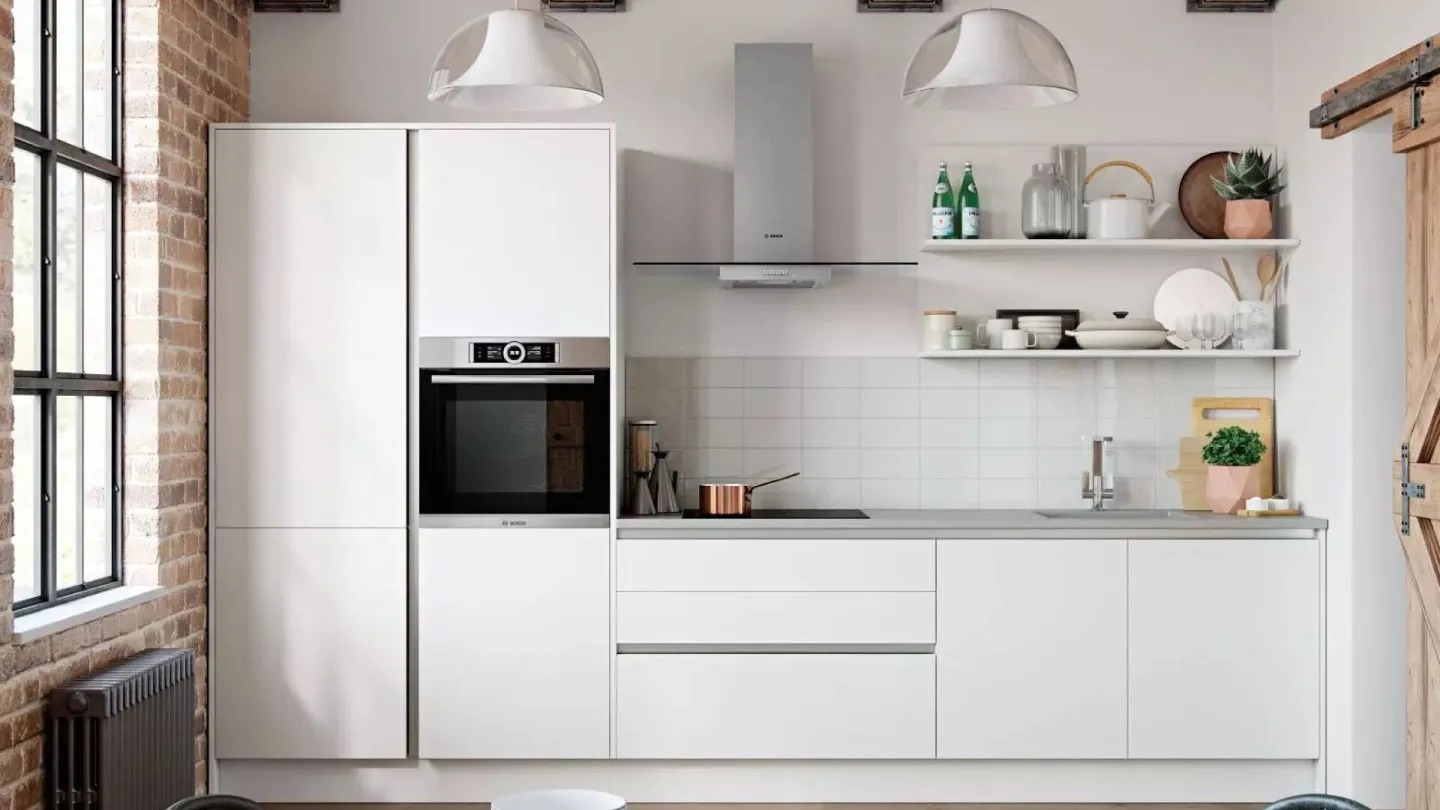 Alku Modern Matt White Handlel